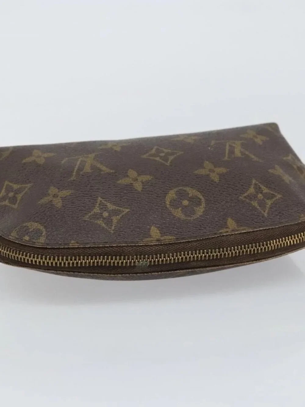 LOUIS VUITTON Monogram Pochette Cosmetic PM Pouch M43998 LV Auth 159485